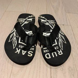 Rudsak Black Flip Flops - NWOT